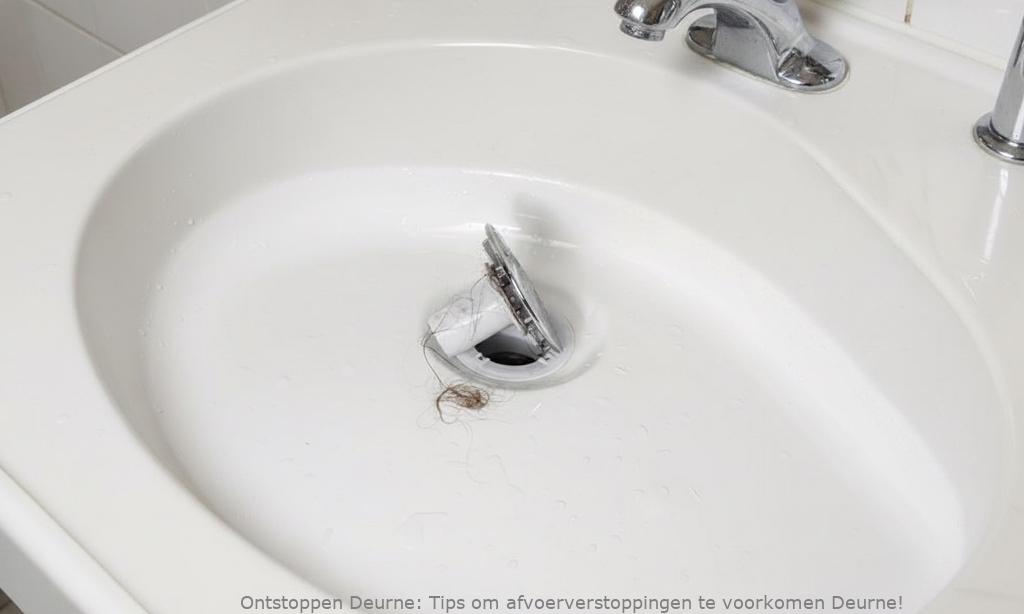 Tips om afvoerverstoppingen te voorkomen Deurne!