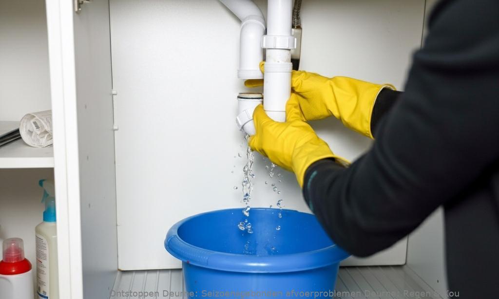 Seizoensgebonden afvoerproblemen Deurne: Regen & Kou