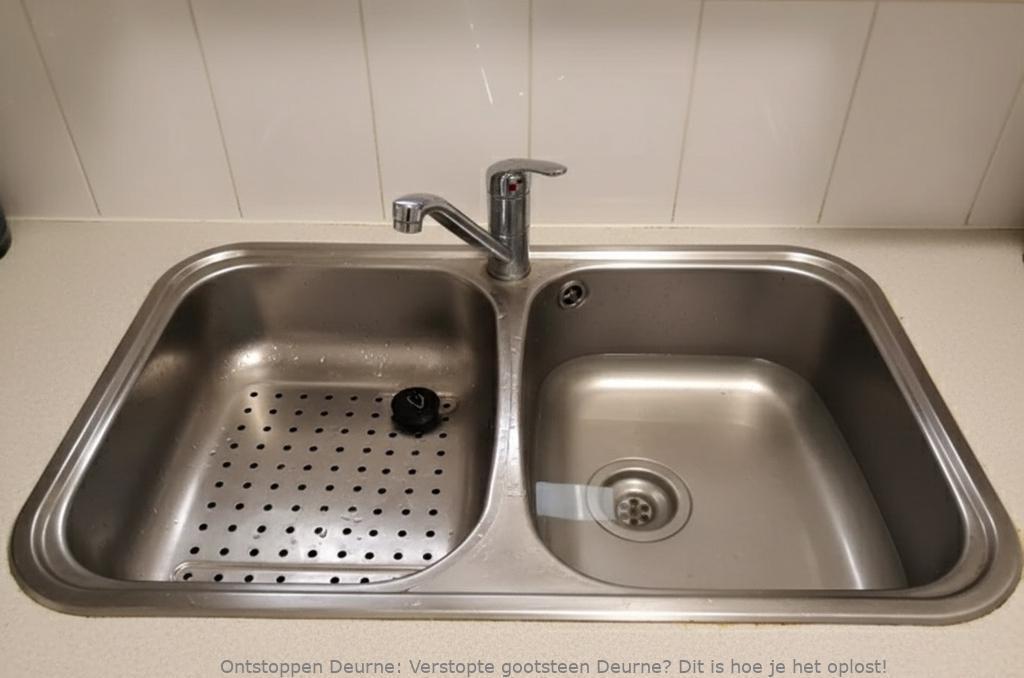 Verstopte gootsteen Deurne? Dit is hoe je het oplost!