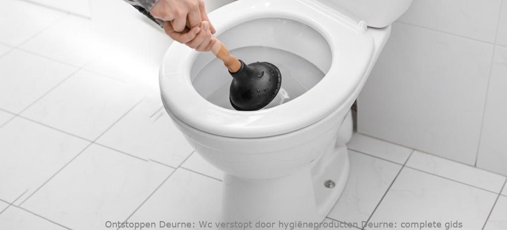 Wc verstopt door hygiëneproducten Deurne: complete gids
